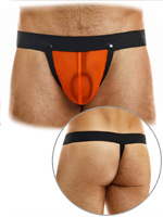 C-Ring Pleasure Thong - Orange