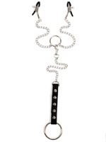 Nipple Clamps with Penis Ring