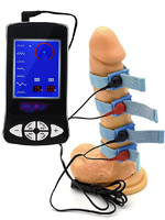 Electric Shocker with 4 Penis Straps