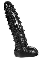 Dark Crystal Black Large Dildo DC23