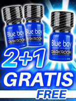 2 + 1 GRATIS BLUE BOY DARKROOM small