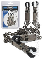 Push Xtreme Fetish - Deluxe Tit Clamps With Chain