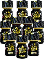 10 x RUSH ULTRA STRONG - GOLD LABEL small - PACK