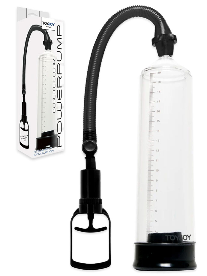 Penis Pump - Powerpump Rock Hard - Black