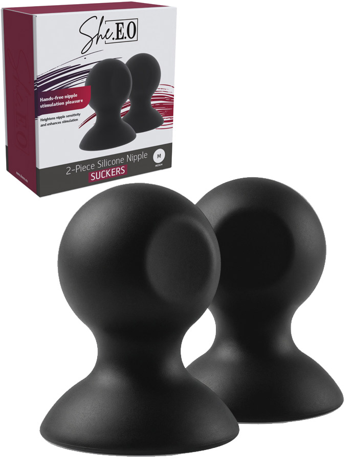 2-Piece Silicone Nipple Suckers