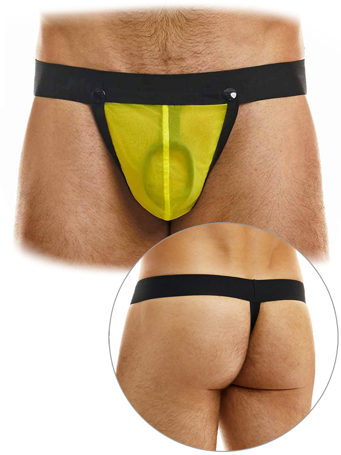 C-Ring Pleasure Thong - Gelb