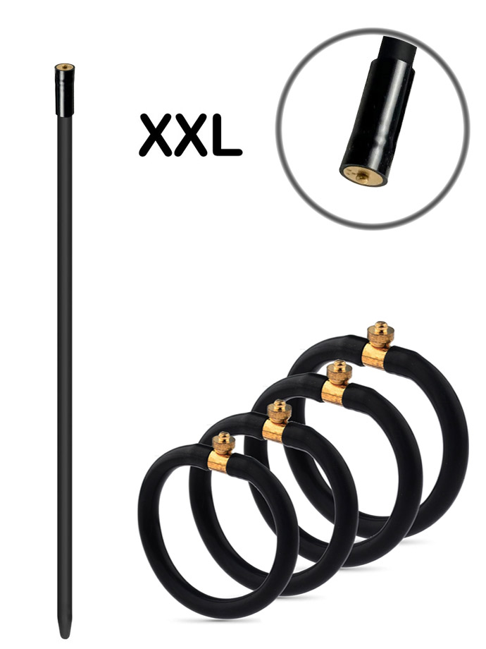 Electric Cock Rings + Dilator XXL for Electric Shocker