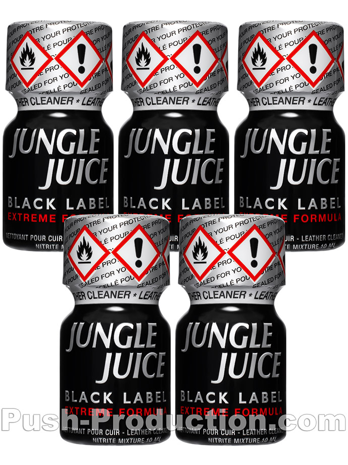 5 x JUNGLE JUICE BLACK LABEL small - PACK