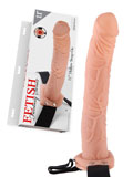 Fetish Fantasy - 11 inch Hollow Strap-On - Flesh
