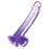 King Cock - 9 inch with Balls Purple