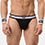 Jockstrap Top - Schwarz/Weiss