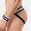 Jockstrap Top - Schwarz/Weiss