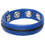 Hard Power Leather Penis Ring adjustable - blue