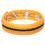 Hard Power Leder Penisring verstellbar - gelb