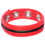 Hard Power Leder Penisring verstellbar - rot