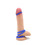 Penisringe aus Gummi 4er Set - Blau