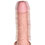King Cock Plus - 6.5 inch Thrusting Cock with Balls Flesh