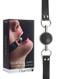 Mundknebel - Solid Ball Gag Black