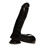 Penis Dildo Push Black 7.5 inch with Suction Cup