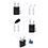Push Xtreme Fetish - Double Inhaler with Magnetic Lock - Black