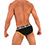 Brief - Premium Cotton Black / Yellow