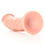 RealRock - Dildo 7 inch without Balls - Curved Ultra Skin