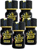 5 x RUSH ULTRA STRONG - GOLD LABEL small - PACK